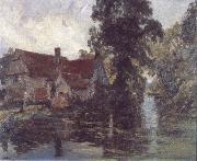 Albert Henry Fullwood Willy Lott's cottage Sweden oil painting artist
